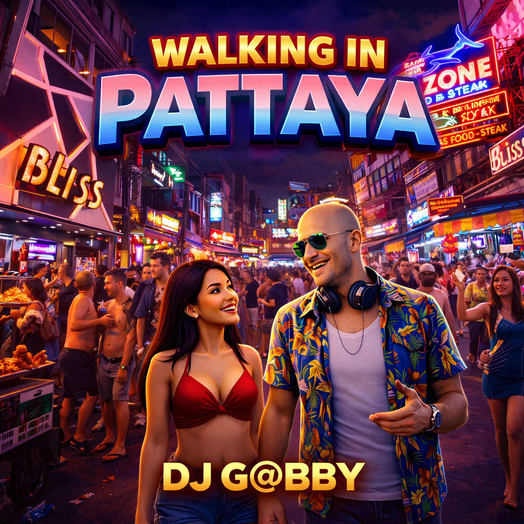 Walking Down Pattaya — DJ G@BBY cover art